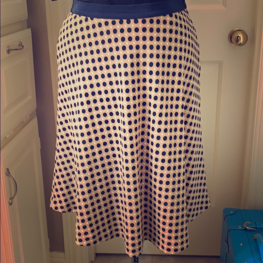 Bias-cut skirt